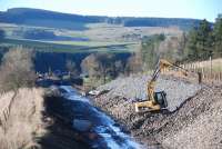 View north to Bowland from Whitelee in March 2014.<br><br>[Ewan Crawford 03/03/2014]