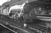 York V2 2-6-2 no 60876 at Newcastle Central, thought to have been taken in 1963.<br><br>[K A Gray //1963]