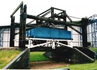 This dainty little bascule bridge was formerly located astride a canal near the Snibston museum. It wouldn't be a good idea to leave the wagon there when the bridge was opened.<br><br>[Ken Strachan 17/05/2009]