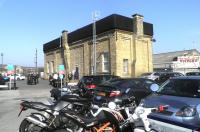 The Huddersfield  Water Tower, home of the Association of Community Rail Partnerships, photographed on 13 March 2014 [see image 46632].<br><br>[John Yellowlees 13/03/2014]