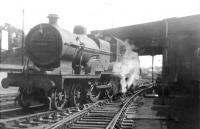 Hurlford based class 2P 4-4-0 no 40686 at Dumfries in 1961, the year of its withdrawal.<br><br>[David Stewart //1961]