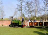 <I>Jack Lane</I> (HE 3904 of 2005) operating on the Statfold Barn Railway on 29 March 2014. <br><br>[Peter Todd 29/03/2014]