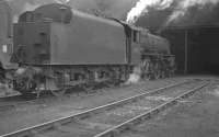 Black 5 no 45179 photographed on Carlisle Kingmoor shed in April 1962.<br><br>[K A Gray 19/04/1962]