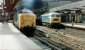Looking back through the station from the east end of Newcastle Central in 1981 with Deltic and class 47 locomotives at the platforms. The Deltic is 55016 <I>Gordon Highlander</I>.<br><br>[Colin Alexander //1981]