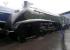 A4 60008 <I>Dwight D Eisenhower</I> on display in the yard at NRM Shildon on 22 February as part of <I>The Great Goodbye</I>.<br><br>[John Yellowlees 22/02/2014]