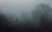 Early morning mist, the <I>Dawn Chorus</I> and, just after this picture was taken, the tinkle of signal wires as the Pitlochry Home signal was raised for a northbound train. Very atmospheric and well worth the early rise to experience it. <br><br>[Mark Bartlett 05/04/2014]