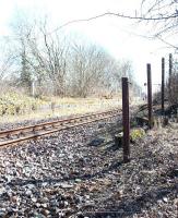 Remains of the former NB station at Coatbridge Central on 1 April 2013. The station closed to passengers in September 1951. [Ref query 4559]<br><br>[Alastair McLellan 01/04/2013]