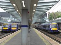 170474, 406 and 455 at Haymarket on 20 May 2014.<br><br>[Bill Roberton 20/05/2014]