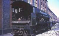 6976 <I>Graythwaite Hall</I> in the works yard at Swindon in August 1964. <br><br>[John Robin 25/08/1964]