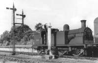 55260 with the Ballachulish branch train at Connel Ferry in September 1961. <br><br>[David Stewart 09/09/1961]