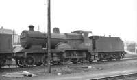 Class 2P 4-4-0 no 40620 in the sidings at Corkerhill in 1961.<br><br>[David Stewart //1961]