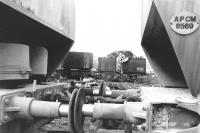 Work in progress in the yard of T W Ward, Inverkeithing, in 1988. Many steam locomotives were cut up here in the 1960s, including several Britannia Pacifics.<br><br>[Grant Robertson //1988]