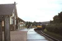 An Inverness - Kyle of Lochalsh service arrives at Plockton in July 1970.<br><br>[John Robin /07/1970]