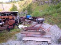 So that is how you put a gradient on a siding - if you really want to! Scene at Threlkeld Quarry in May 2014. <br><br>[Ken Strachan 18/05/2014]