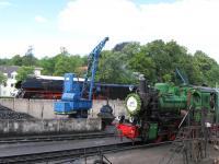 Standard-gauge and narrow-gauge steam at the Putbus Railfest on 14th June 2014.<br><br>[David Spaven 14/06/2014]