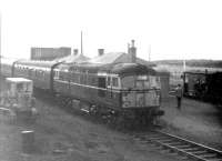 BLS/SLS <I>Scottish Rambler No 6</I> of 27 March 1967 stands at Smeaton behind D5317. [See image 4779]<br><br>[Bruce McCartney 27/03/1967]