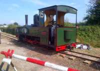 This 1917 Henschel locomotive, works number 14968, was one of four railway displays on three gauges at this years Welland Steam Rally. It was part of a display explaining road building. (Despite appearances the locomotive was in steam.)<br><br>[Ken Strachan 26/07/2014]