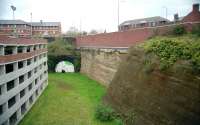 Site of Nottingham Victoria looking north in 2001.<br><br>[Ewan Crawford //2001]