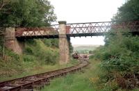 Part of the Stainmore Railway Co heritage centre at Kirkby Stephen East. Photographed from the north west of the site during an operating day in 2002.<br><br>[Ewan Crawford //2002]