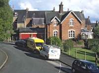 The former Appleby West station masters house on 16 July 2014 [Ref query 4216] [See image 37221]<br><br>[Bill Jamieson 16/07/2014]