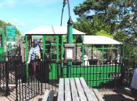 The upper station on the Lynton and Lynmouth Cliff Railway on 31 August 2014.<br><br>[Peter Todd 31/08/2014]