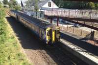The 1304 Kilmarnock - Girvan service calls at Maybole on 6 September.<br><br>[Bruce McCartney 06/09/2014]
