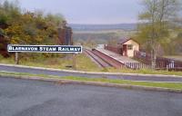 Not every preserved railway has doubled its number of stations in the last year or two. This recently-built halt is visible from Big Pit museum, making it harder for visitors to the former coal mine to be ignorant of the steam railways existence. Having said that, services from Furnace Sidings to this platform are usually diesel powered, whereas the main line service from Whistle Inn to Blaenavon High Level is normally steam - hauled [see image 47060]. This is similar to the dual services from Lydney Junction to Norchard and Parkend on the Dean Forest Railway.<br><br>[Ken Strachan 20/04/2014]