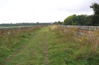 View west over Roxburgh Viaduct on 18 September 2014. Last time I crossed this viaduct was in the cab of a diesel shunter!<br><br>[Bruce McCartney 18/09/2014]