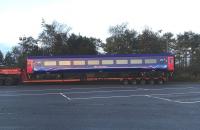 An early call at Tebay services on 10 October finds a very short FGW train in the up loop off the M6. Westmorland Ltd.<br><br>[Colin McDonald 10/10/2014]