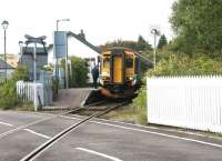 An afternoon  Mallaig - Glasgow Queen Street train calls at Morar in September 2005.<br><br>[John Furnevel 27/09/2005]