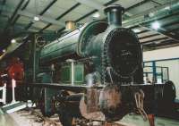 One careful owner - this 0-4-0 outside cylinder saddle tank on display at Snibston Discovery Museum has that <previously cherished> look about it. One or two years out of boiler ticket, perhaps? The locomotive was built by Brush at Loughborough in 1906, originally for use on Swansea Docks.<br><br>[Ken Strachan 17/05/2009]