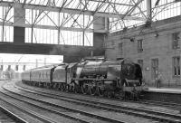 46233 <I>Duchess of Sutherland</I> brings the down <I>Cumbrian Mountain Express</I> from Crewe into Carlisle on Saturday 6th September 2014, another fine day in what had been a better than average summer.<br><br>[Bill Jamieson 06/09/2014]