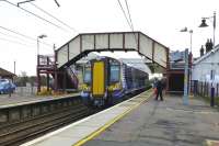 The 10.50 Ayr to Edinburgh calls at Troon on 29 October.<br><br>[Colin Miller 29/10/2014]