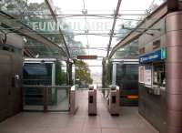 <h4><a href='/locations/P/Paris_Sacre_Coeur_Funicular'>Paris Sacre Coeur Funicular</a></h4><p><small><a href='/companies/R/Regie_Autonome_des_Transports_Parisiens_RATP'>Régie Autonome des Transports Parisiens (RATP)</a></small></p><p>It's all downhill from here - the top station on the Sacre Coeur Funiculaire, August 2014. 8/18</p><p>04/08/2014<br><small><a href='/contributors/Ken_Strachan'>Ken Strachan</a></small></p>