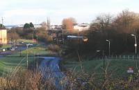 334012 departs from Garrowhill with a train for Edinburgh on on 27th December 2014.<br><br>[Colin McDonald 27/12/2014]