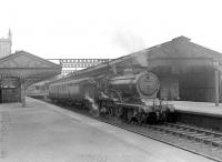 B12 4-6-0 61524 awaiting its departure time at Fraserburgh in the summer of 1951.<br><br>[G H Robin collection by courtesy of the Mitchell Library, Glasgow 07/07/1951]