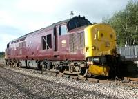 EWS 37416 stabled alongside Aviemore station on 16 September 2004 during a visit of <I>The Royal Scotsman</I> to Boat of Garten on the Strathspey Railway.<br><br>[John Furnevel 16/09/2004]