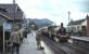 HR103 <I>Jones Goods</i> makes a photostop at Blair Atholl on its way from Perth to Inverness on 21 August 1965 in connection with the Highland Railway Centenary.<br><br>[John Robin 21/08/1965]