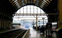 Quiet period at Kings Cross in July 2005 with an unobstructed view from the concourse to Gasworks Tunnel.<br><br>[John Furnevel 23/07/2005]