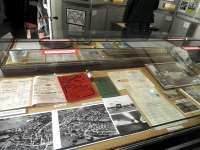 Some of the exhibits on display within the new Cupar Heritage Centre, located in the former Station Master's cottage, seen here on 14 April 2012. The Centre will be open from 12 to 4 on Saturdays and from 2 to 4 on Sundays. [see news item]<br><br>[John Yellowlees 14/04/2012]