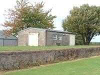 Building on goods platform at Longmorn, 14/10/05.<br><br>[John Gray 14/10/2005]