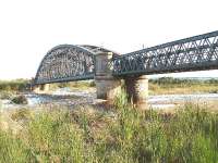 Spey Bay Viaduct looking east towards Portgordon, 14/10/05.<br><br>[John Gray 14/10/2005]