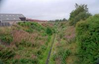 Looking north to the future site of Merryton station. Taken before reinstatement began.<br><br>[Ewan Crawford //1997]