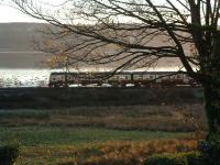 SPT commuter train heading east by the Clyde on a beautiful autumn afternoon.<br><br>[Beth Crawford 17/11/2005]