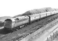 Scene on the ECML north of Berwick in June 1980 with an Edinburgh train approaching.<br><br>[John Furnevel 05/06/1980]