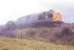 Sparks from 47 717s brakes set the embankment on fire and 37 262 <i>Dounreay</i> appeared on the scene with firefighters.<br><br>[John Gray //]