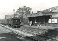 Shortly after starting its journey from Springburn on 7 October 1958, V1 67621 is about to make its first stop at Barnhill with a Milngavie train.<br><br>[G H Robin collection by courtesy of the Mitchell Library, Glasgow 07/10/1958]