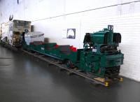 Former Post Office Underground Railway unit 809, on display at the National Railway Museum, York, in November 2014. The 2ft gauge system, built to move mail between sorting offices across London, operated between 1927 and 2003. The six and a half mile route between Paddington and Whitechapel originally served 8 stations, including the 23 acre Mount Pleasant Mail Centre on Farringdon Road.     <br><br>[Colin Miller 11/11/2014]