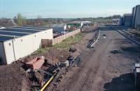 Overview of the site of Kelso station in 1998 looking east.<br><br>[Ewan Crawford //1998]