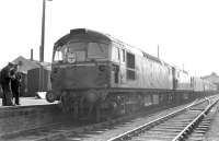 Awaiting departure time at Wick in 1960.<br><br>[Bruce McCartney Collection //1960]